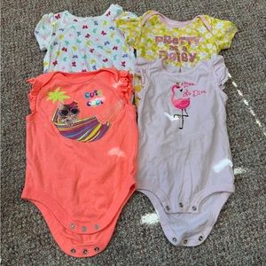 Baby 6-9 Month Summer Onsie Bundle